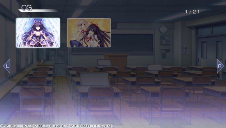 [PS VITA] 데이트 어 라이브 Twin Edition ~리오 리인카네이션~ 끝
